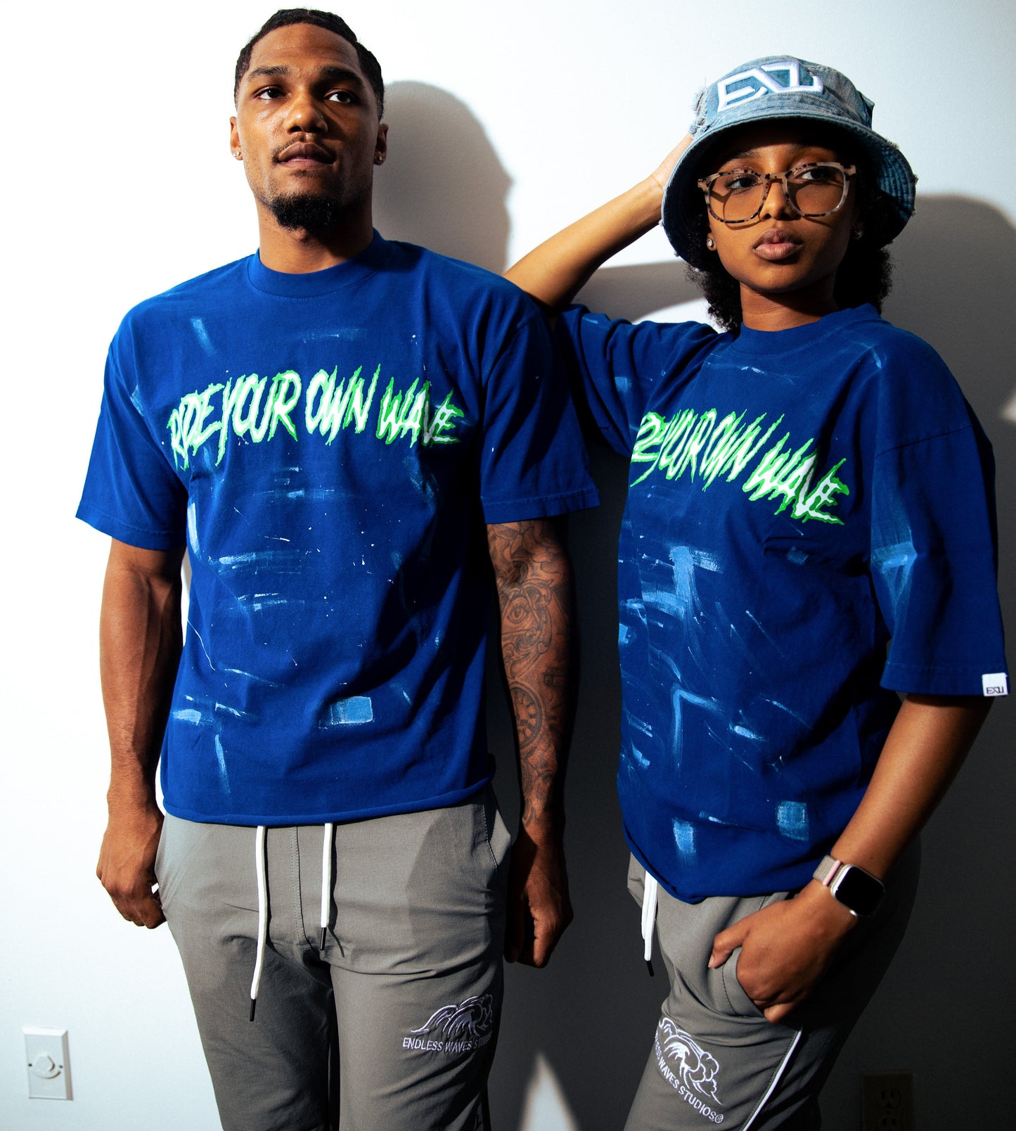 “Ride Your Own Wave” Tee (Blue)