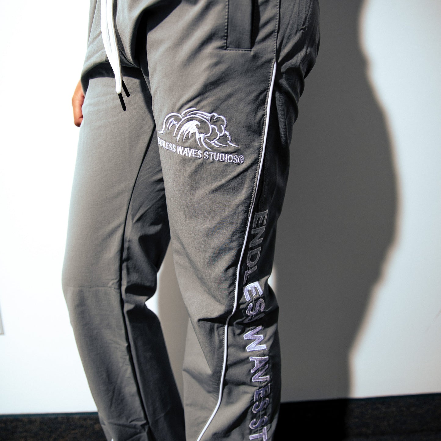 Nylon Pants (Grey)