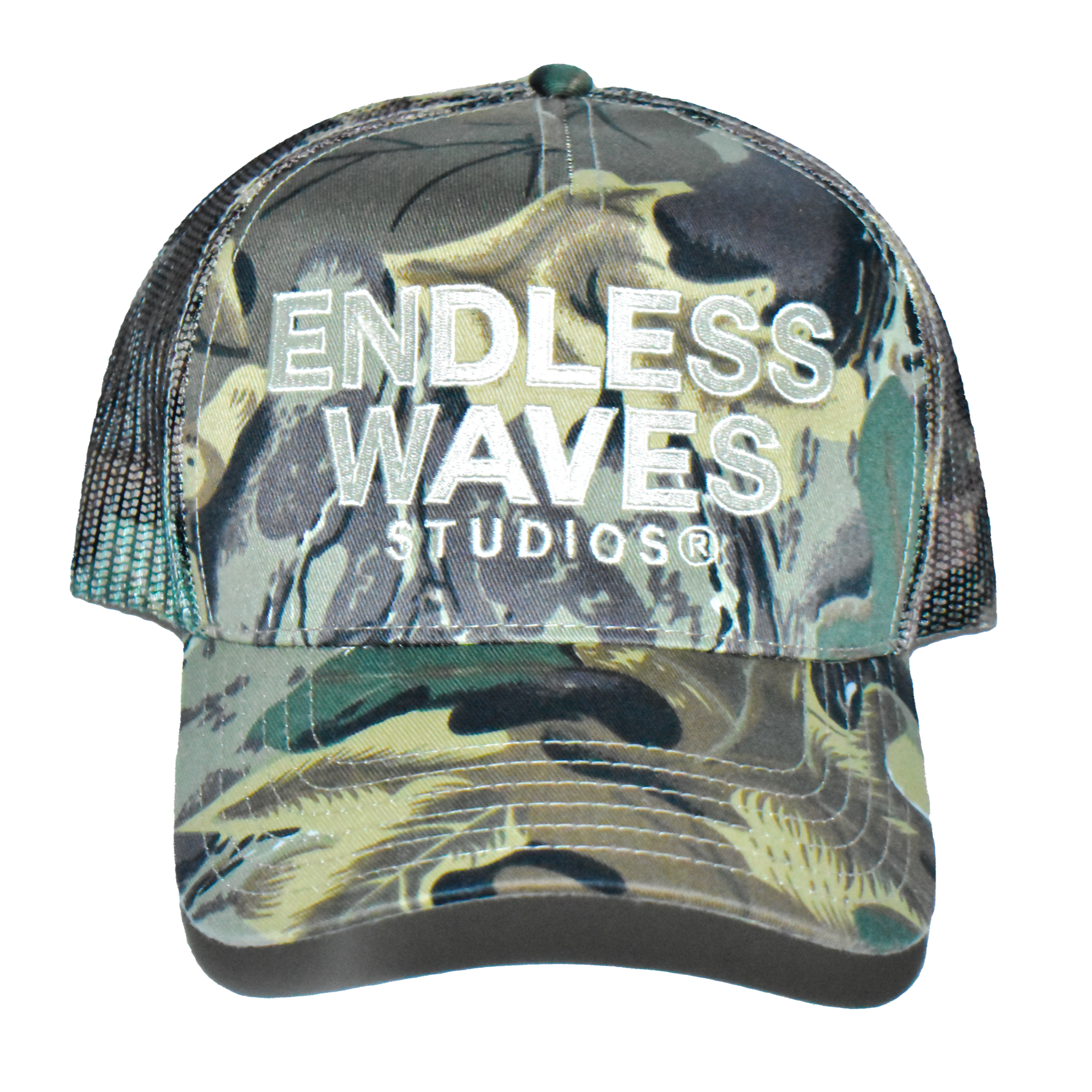 Endless Waves Studios® Camo Trucker
