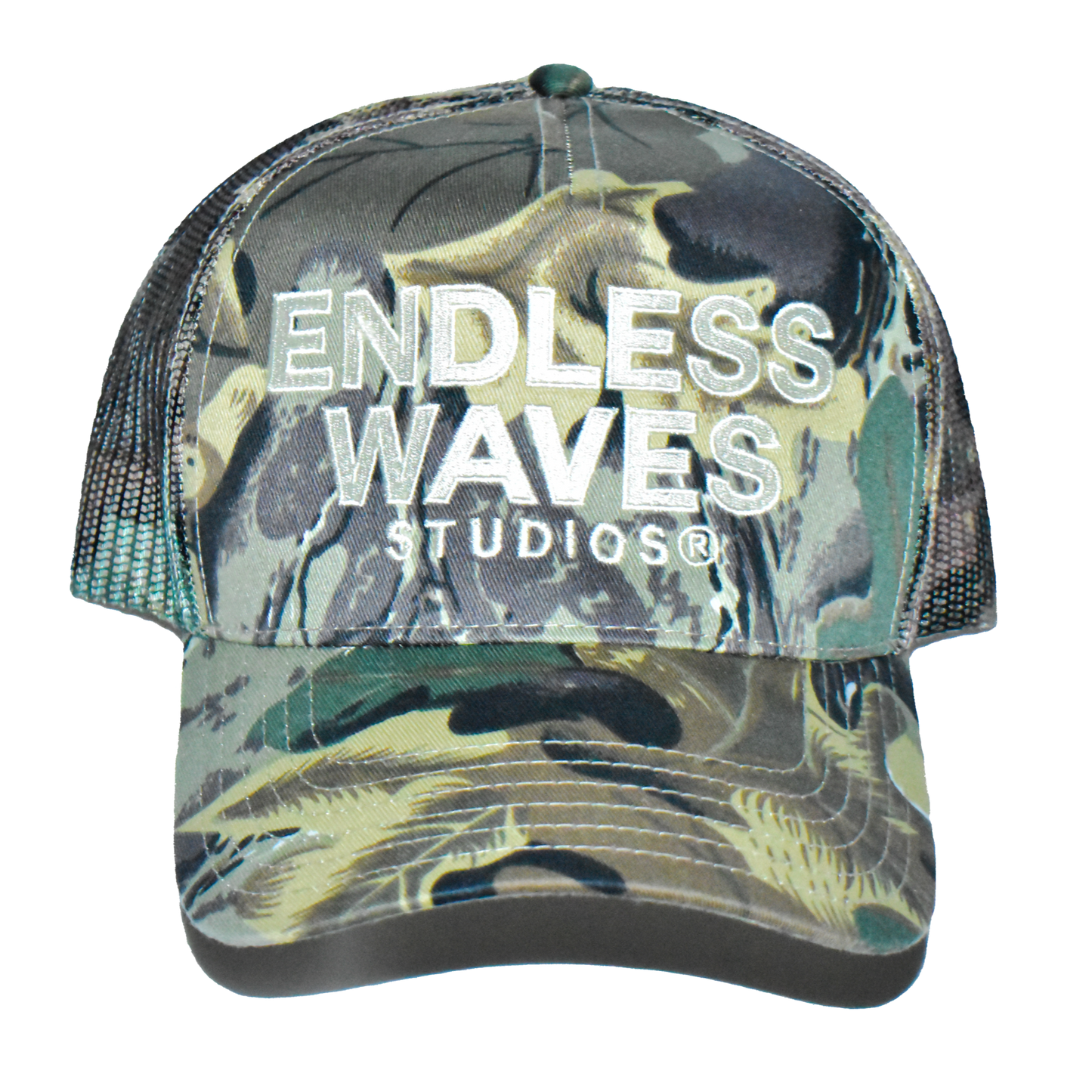 Endless Waves Studios® Camo Trucker