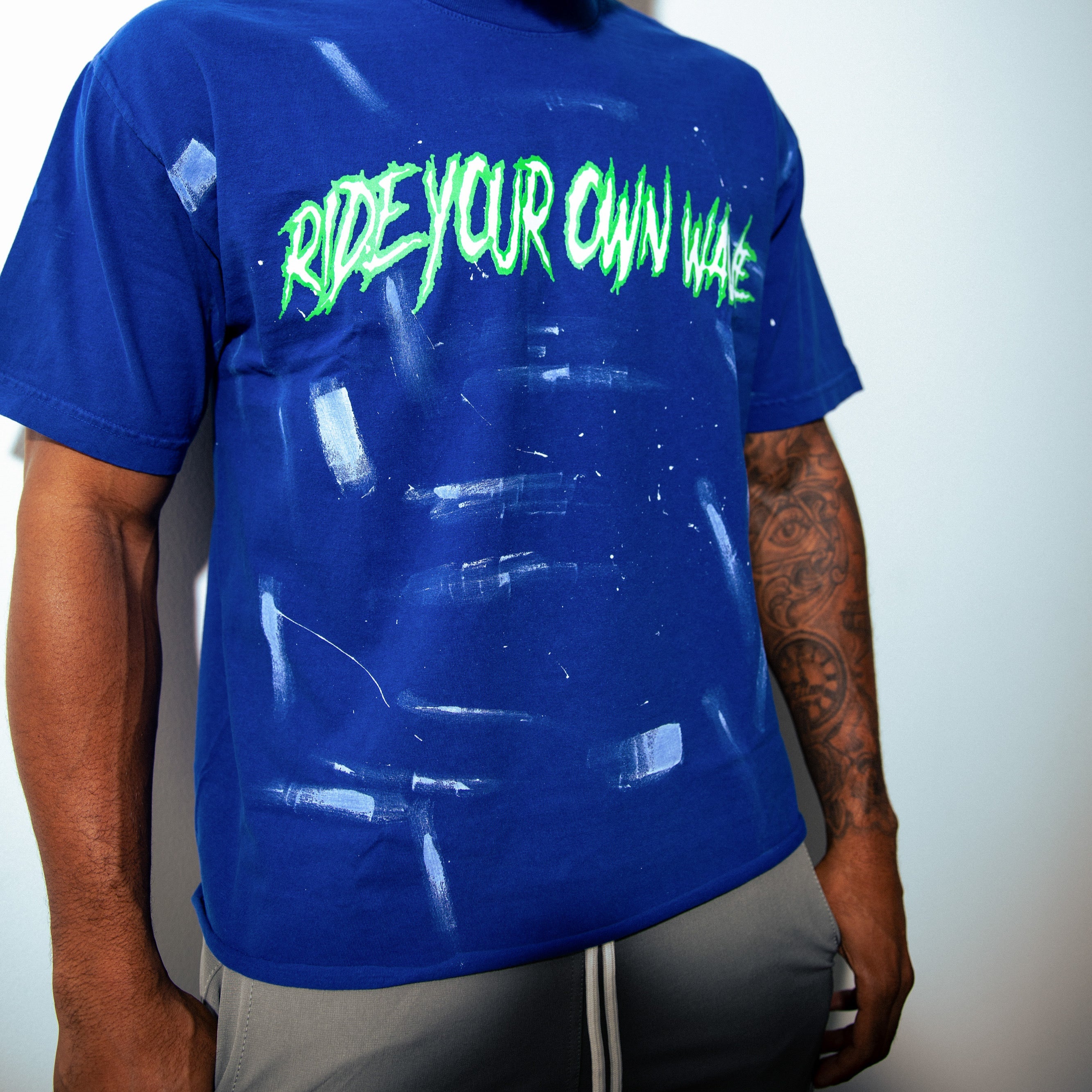Ride Your Own Wave” Tee (Blue) – Endless Waves Studios