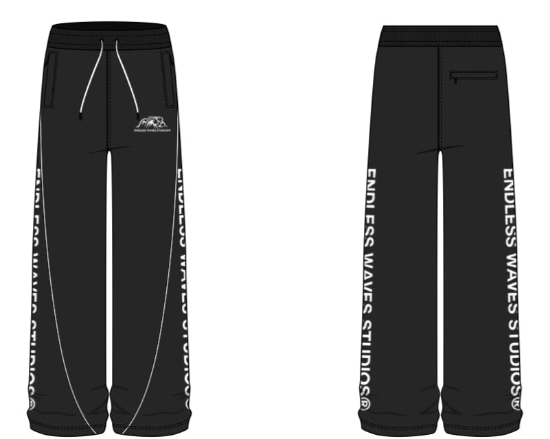Nylon Pants (Black)